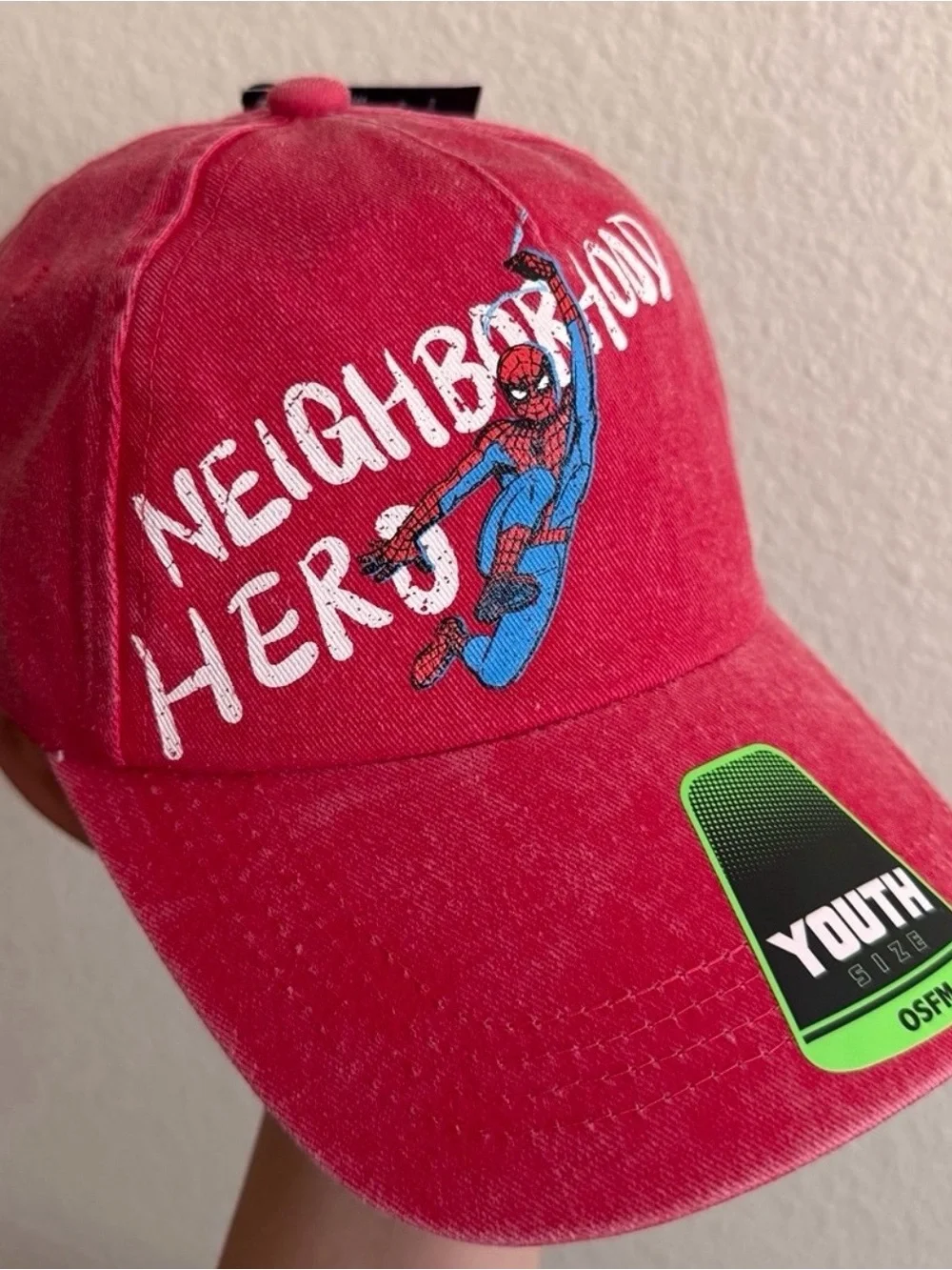 Spider-Man Boys Baseball Hat, One Size Fits Most